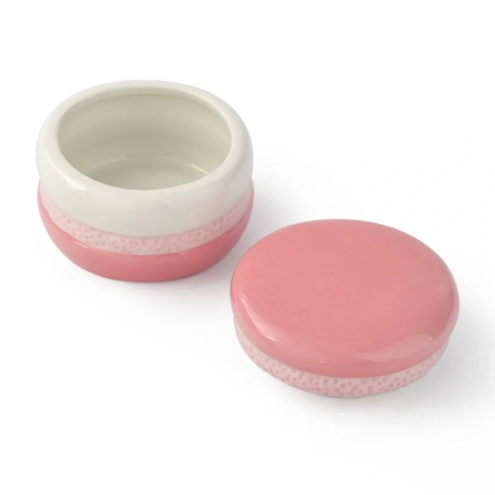 Target Valentine’s Day Pink Macaron Ceramic Trinkets Box